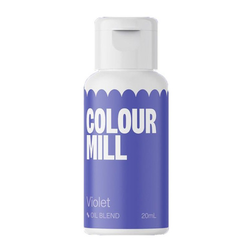 Colour Mill Barwnik olejowy do mas tłustych Violet Fioletowy 20ml CMO20VLT