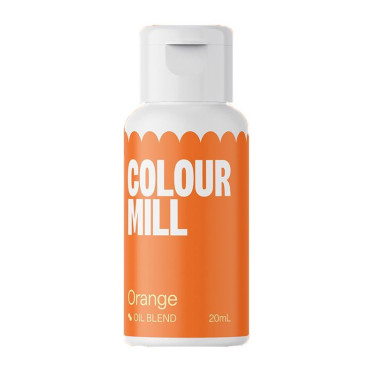 Colour Mill Barwnik olejowy do mas tłustych Orange Pomarańczowy 20ml CMO20ORG