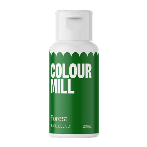 Colour Mill Barwnik olejowy do mas tłustych Forest Zielony 20ml CMO20FOR