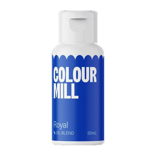 Colour Mill Barwnik olejowy do mas tłustych Royal Niebieski 20ml CMO20RYL