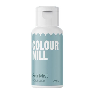 Colour Mill Barwnik olejowy do mas tłustych Sea Mist Niebieski 20ml CMO20SEA