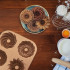 Forma foremka do pieczenia babeczek muffinek na 4 babeczki blacha MARISSA 24x24x4,5cm 120065