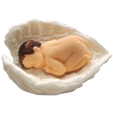 Figurka cukrowa na tort Bobas niemowlę w skrzydłach 3D EX4304