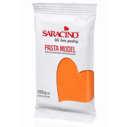 Lukier plastyczny Saracino do figurek 250g - pomarańczowy