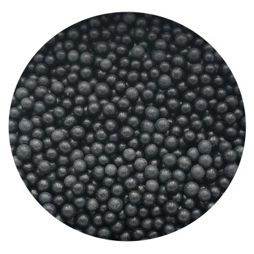 Posypka cukrowa perełki miękkie Czarne 40 gram Sprinkles