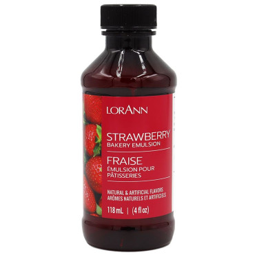 LorAnn Ekstrakt do aromatyzowania ciast kremów Truskawkowy Strawberry 118ml L0768