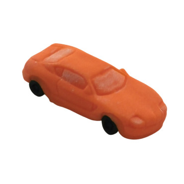 Figurka cukrowa na tort Auto sportowe 3D Pomarańczowe 11476