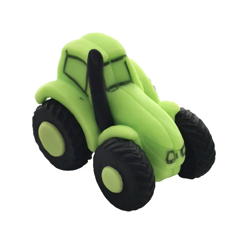 Figurka cukrowa na tort Traktor Zielony 3D 1488