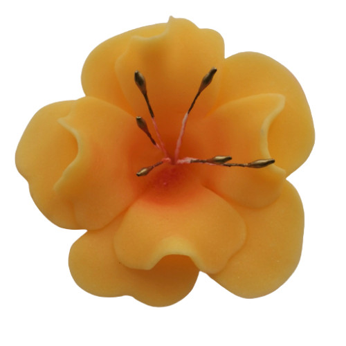 Dekoracja do ozdoby tortu Kwiat Magnolia Herbaciana 6cm 11502
