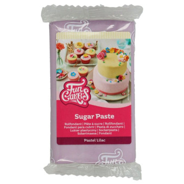 Fun Cakes Masa cukrowa lukier plastyczny Fioletowy Pastel Lilac 250g F20125 bezglutenowy