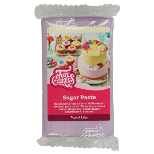 Fun Cakes Masa cukrowa lukier plastyczny Fioletowy Pastel Lilac 250g F20125