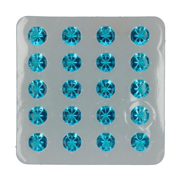 Fun Cakes Żelkowe diamenty kryształy do dekoracji wypieków Niebieskie 20szt F51835
