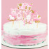 Toppery brokatowe do dekoracji wypieków Girl Urodziny Baby Shower 7szt 11915