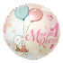 Balon foliowy okrągły Różowy Mam już roczek 45cm FG-O1KR