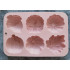 Sweet Baking Forma silikonowa do pieczenia ciastek dynie liście żółędzie 6gniazd 11943