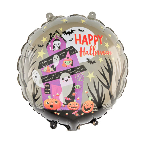 Balon foliowy do dekoracji Happy Halloween 45cm PP137451
