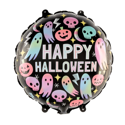 Balon foliowy do dekoracji Happy Halloween 45cm PP137420