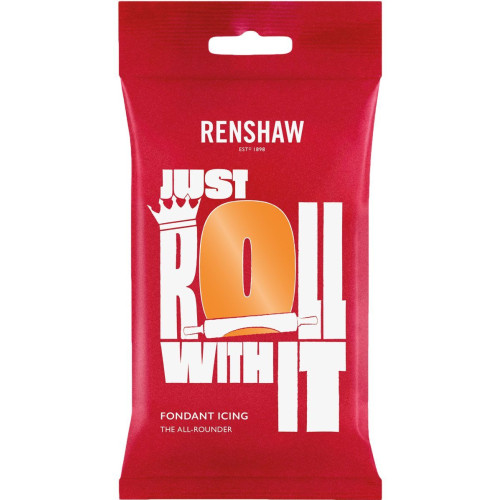 Renshaw Masa cukrowa lukier plastyczny Pomarańczowy 250g R02937