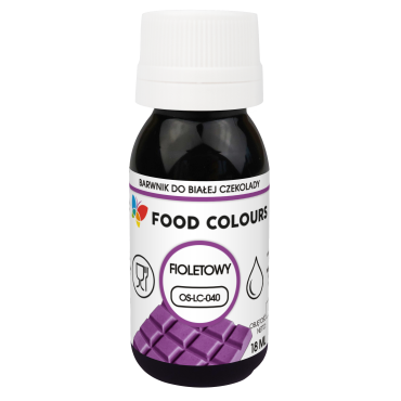 Food Colours Barwnik w płynie do białej czekolady Fioletowy 18ml