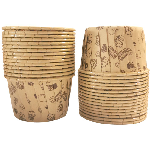 Papilotki kubeczki papierowe do pieczenia babeczek Craft Cupcake 20szt 12043