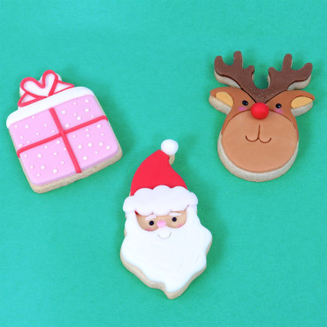PME Foremki do pierników masy cukrowej Christmas SCB709