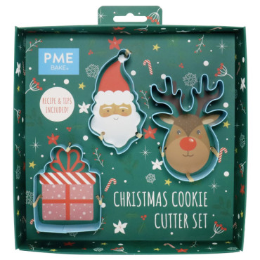 PME Foremki do pierników masy cukrowej Christmas SCB709