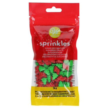 Wilton Posypka cukrowa Skarpety Choinki 56g 129001757