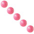 Czekoladowe kule 3D do dekoracji Perła Różowa Błyszcząca 5szt 12297