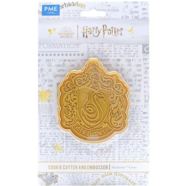 Foremka stempel do ciastek masy cukrowej Herb Slytherin Harry Potter HPH410 PME