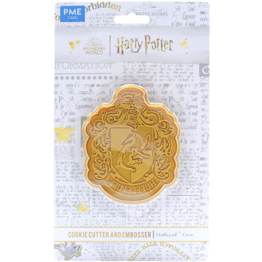 Foremka stempel do ciastek masy cukrowej Herb Hufflepuff Harry Potter HPG411 PME