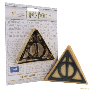 Foremka do wykrawania ciastek pierniczków Insygnia śmierci Harry Potter HPW507 PME
