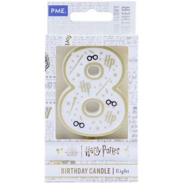 Świeczka urodzinowa Harry Potter "8" PME HPW138