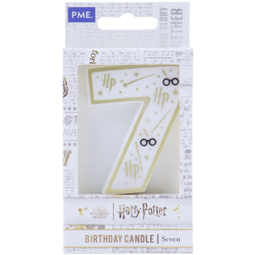 Świeczka urodzinowa Harry Potter "7" PME HPW137