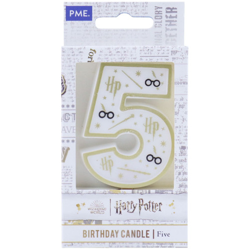 Świeczka urodzinowa Harry Potter "5" PME HPW135
