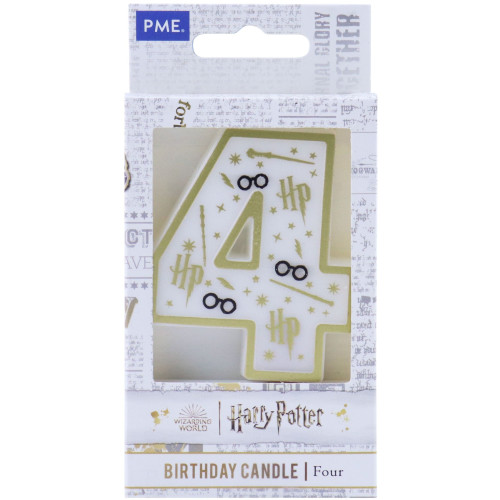 Świeczka urodzinowa Harry Potter "4" PME HPW134