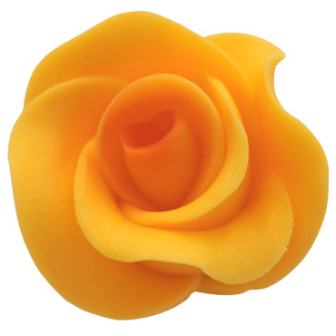Kwiat cukrowy do dekoracji wypieków Róża herbaciana 6cm 12415