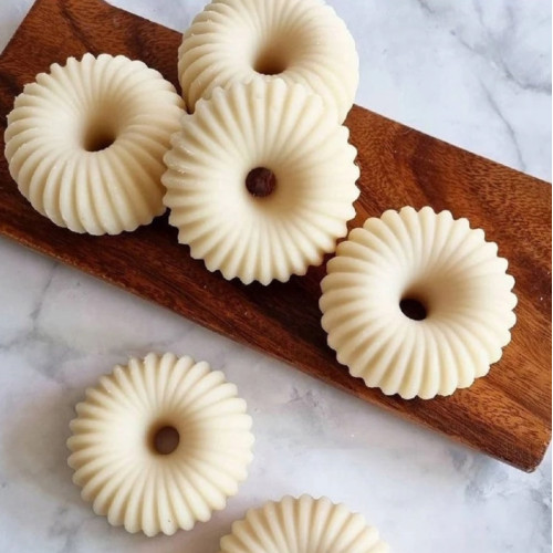 Forma silikonowa do pieczenia Donutów Pączków Rozetki 8 gniazd B2278