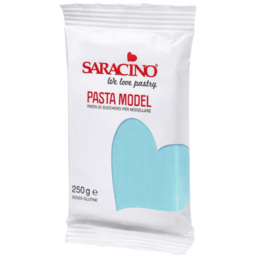 Lukier plastyczny Saracino do figurek 250g - baby blue
