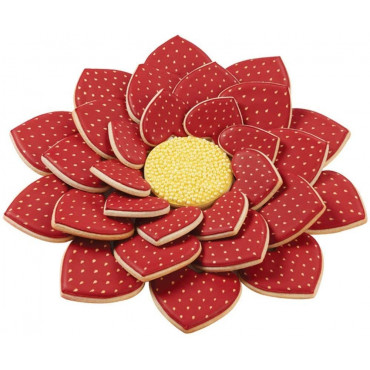 Foremki do wycinania ciastek dekoracji z masy Serca 6szt 12478 Sweet Baking