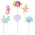 Toppery pikery do babeczek Ocean 5szt PP137239
