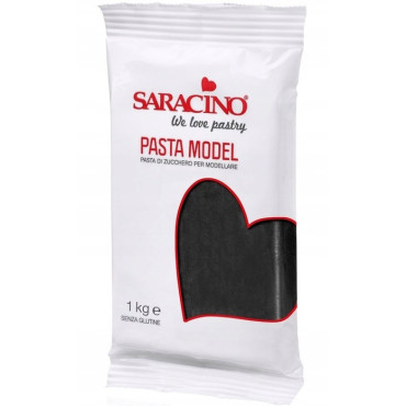 Lukier plastyczny Saracino do figurek 1 kg - czarny