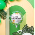 Balon foliowy okrągły Safari Happy Birthday 45cm PP148730