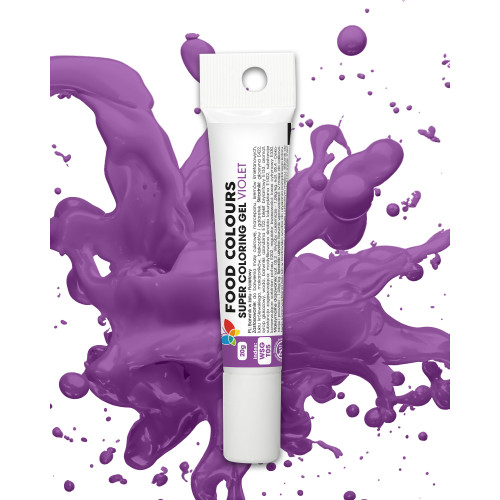 Food Colours Barwnik Żelowy w tubce Fioletowy 20gr WSG-T05