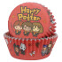 Papilotki do pieczenia babeczek foliowane z pikerami Postacie Harry Potter 24szt HPV213 PME