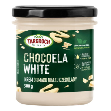 Krem o smaku białej czekolady Chocoela White 300g Targroch
