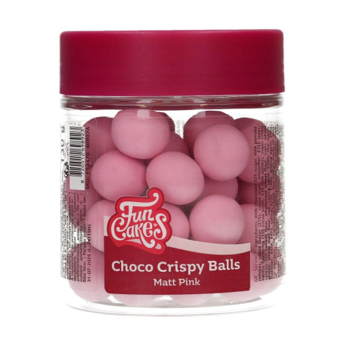 Fun Cakes Kule czekoladowe do dekoracji wypieków Princess Pink 130g F53440