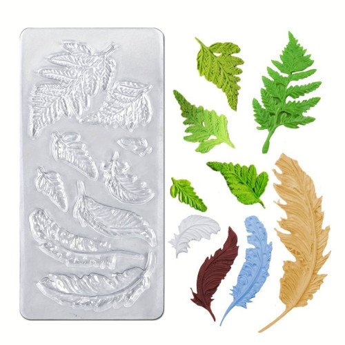Sweet Baking foremka plastikowa do dekoracji z czekolady Liście 12948