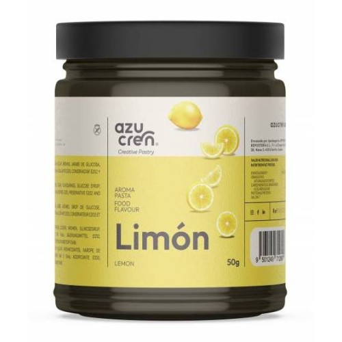 Azucren Aromat w kremie pasta smakowa do ciasta kremu Cytrynowy 50g AZ01227