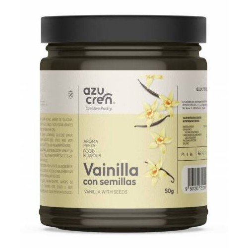 Azucren Aromat w kremie pasta smakowa do ciasta kremu Waniliowa 50g AZ01248 bezglutenowy