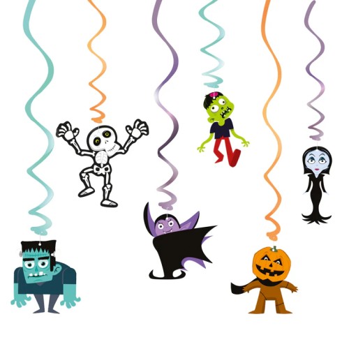 Dekoracyjne świderki na Halloween Monsters PP154861
